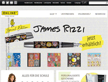 Tablet Screenshot of online-pen.com